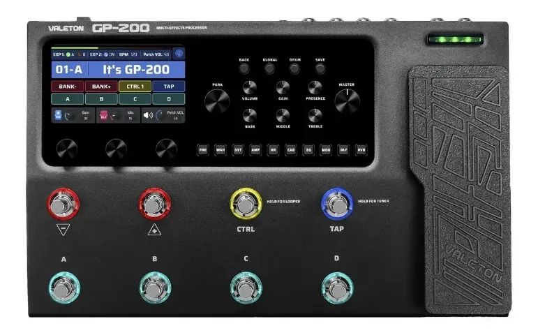 Pedal de efeito Valeton GP-200 - NOVA