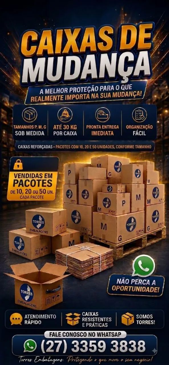 Caixas de Papelão 