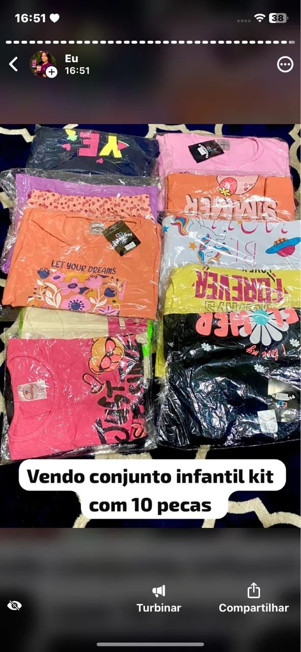 Roupa infantil 