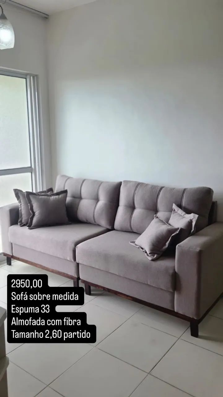 SOFÁ SOBRE MEDIDA - promoção promo 2950