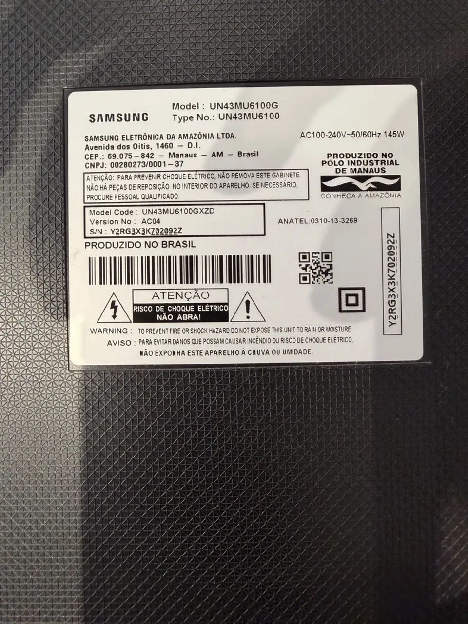 Smart Tv Samsung 43 polegadas - Foto 2