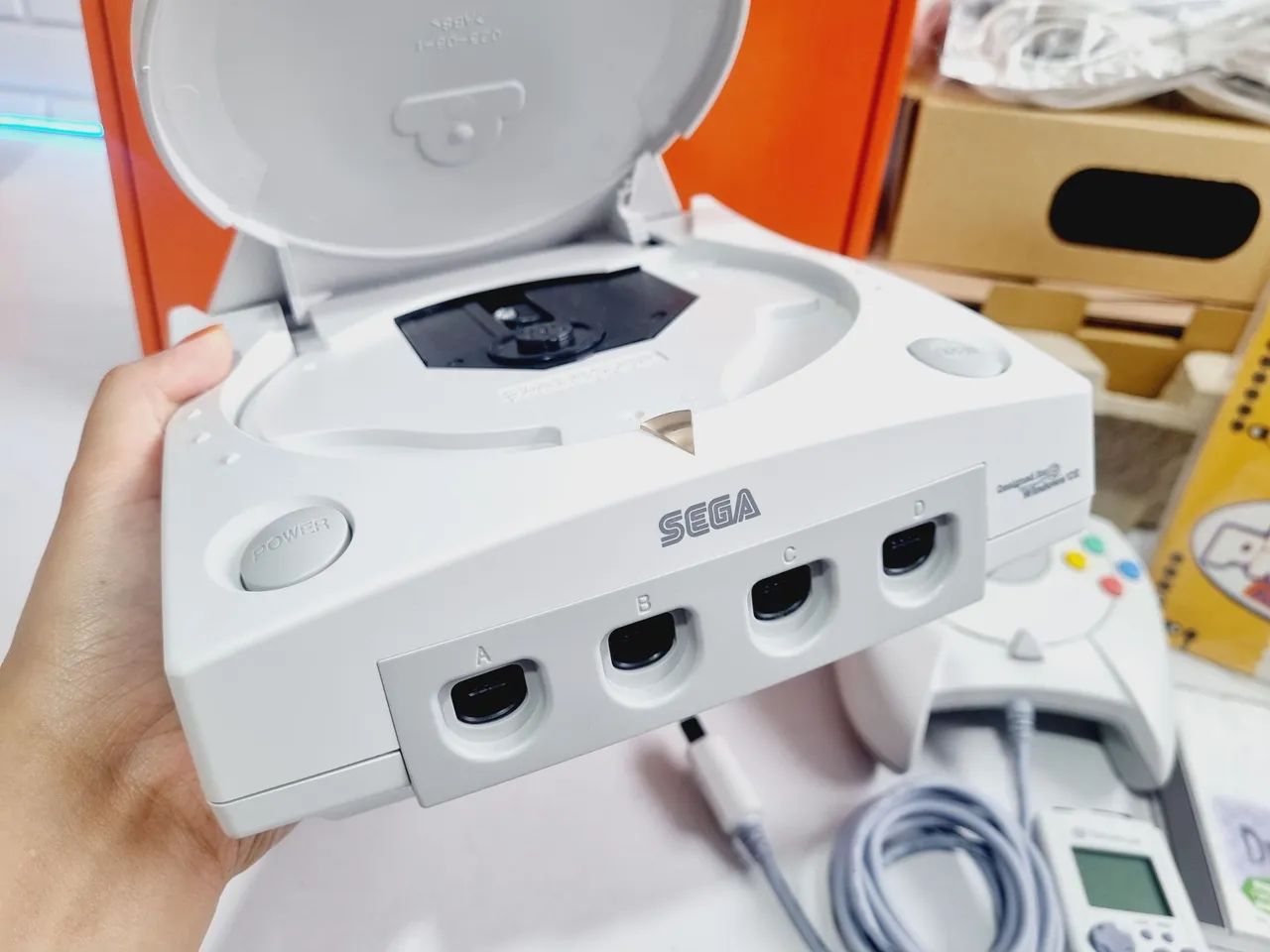 397-CONSOLE DREAMCAST VA0 EXCELENTE ESTADO - Foto 5
