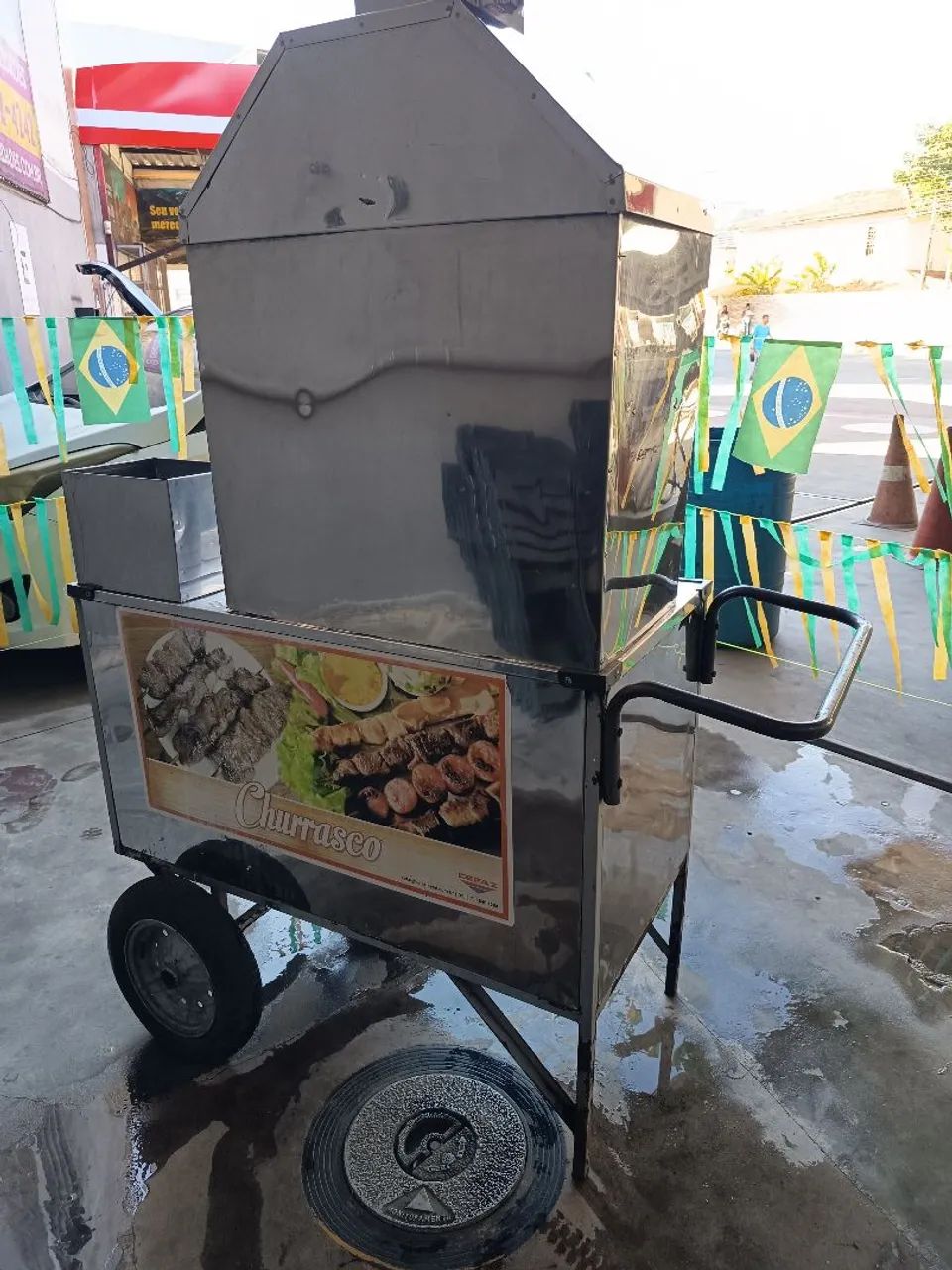 Carrinho de Churrasquinho  - Foto 3