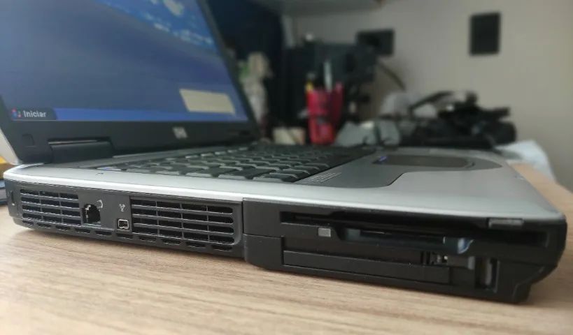 Notebook Hp Compaq Nx9010 - Uma Relíquia Da Tecnologia! (Usado ...