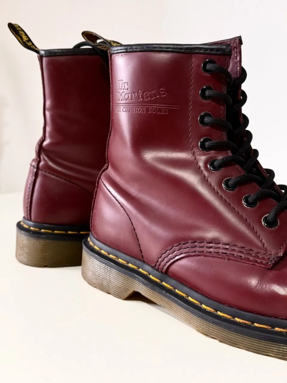 Bota original Dr. Martens 1460 Cherry Red, 37, uk5 - Foto 4
