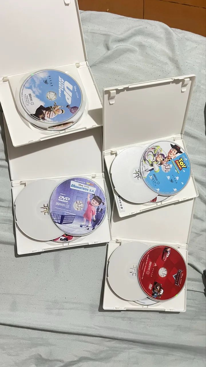 Coleção completa 11 DVDs da PIXAR - Foto 5