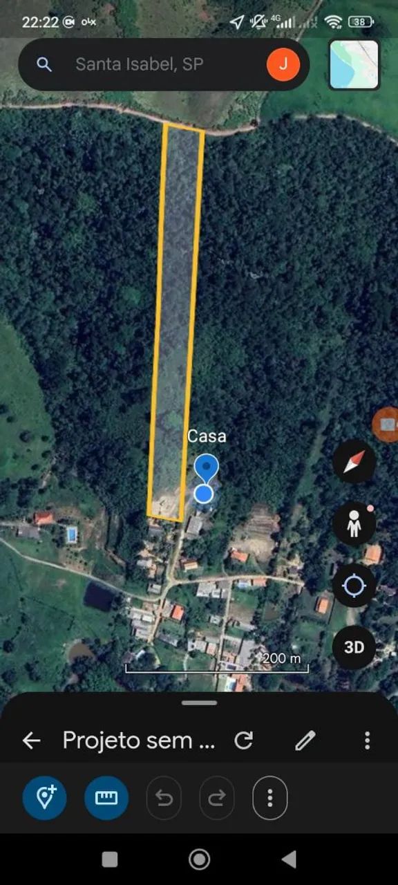 TERRENO PARA CHÁCARA (COM CASA EM CONSTRUÇÃO) - Foto 5