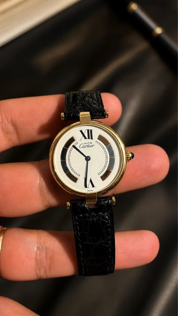 Relógio cartier vendome 