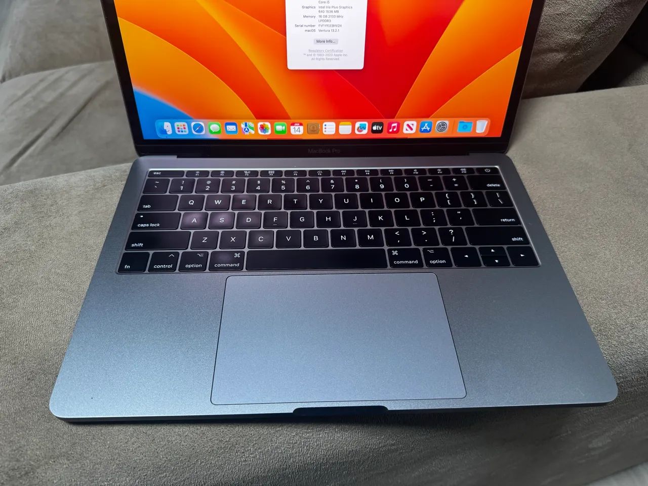 MacBook Pro 2017 i5 16gb ram 256gb ssd - Notebooks - Zona I-A