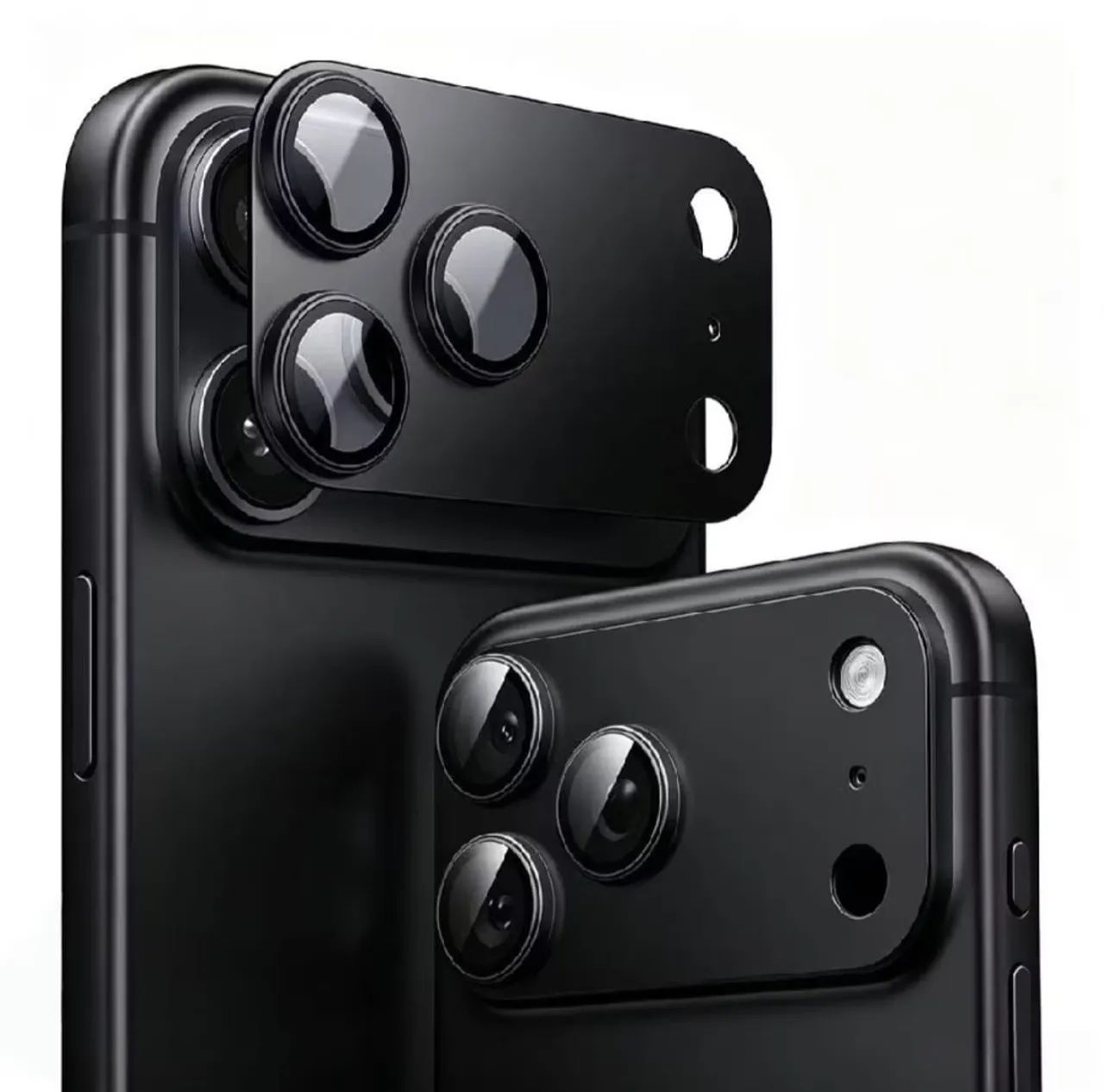 Película de Lente Da Câmera para iPhone 18 Pro Max Preto 