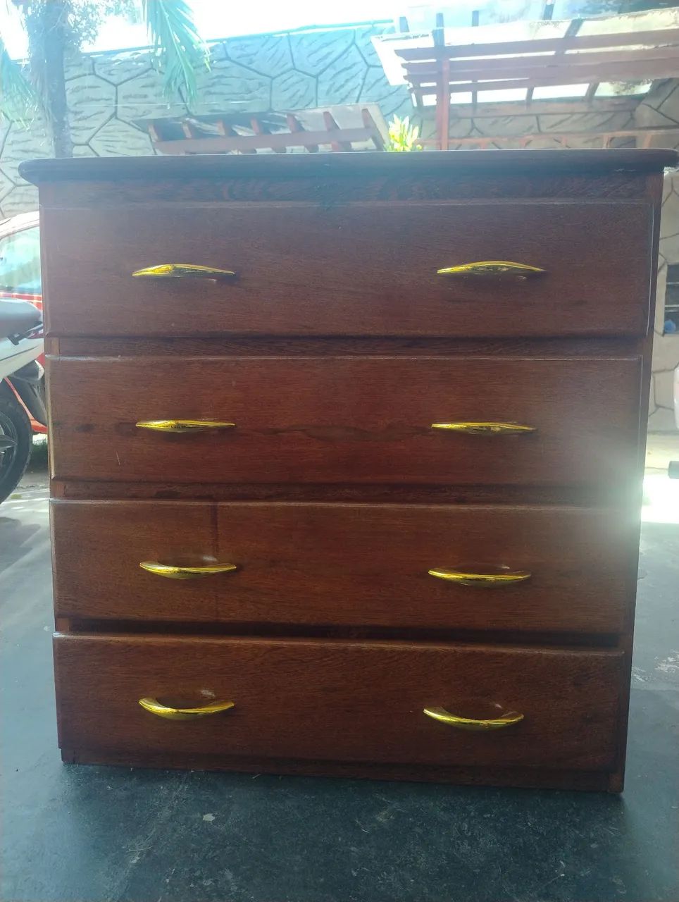 CÔMODA DE ANGELIM 4 GAVETAS