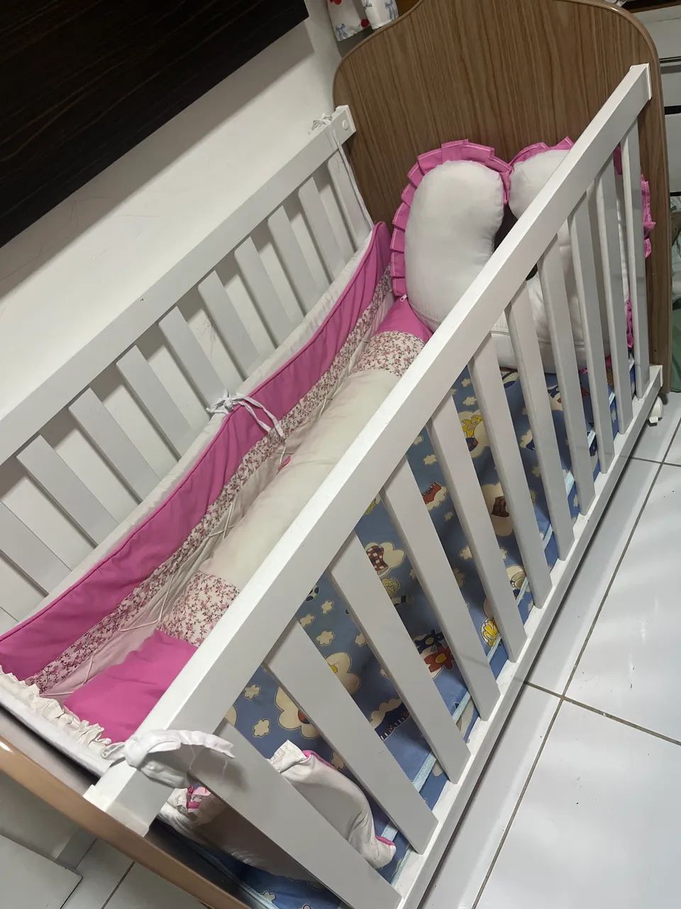 Berço com colchão ortobom - Foto 2