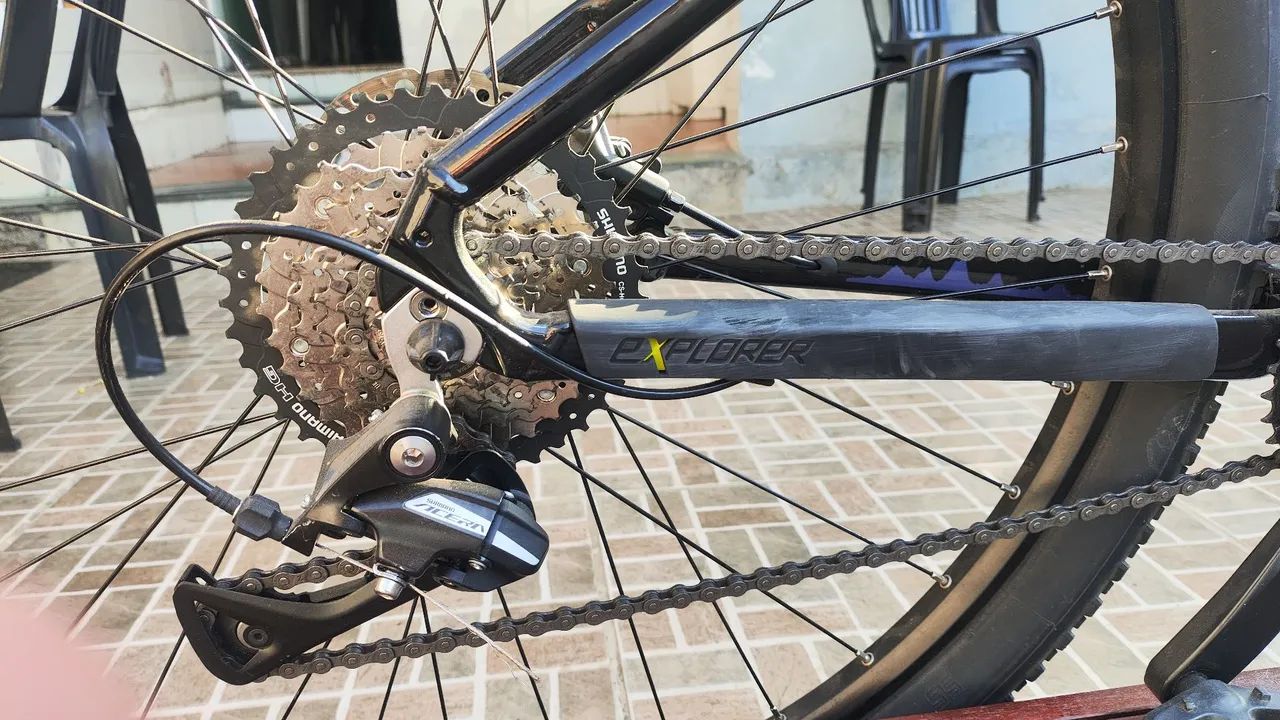 Bicicleta toda Shimano quadro 19 - Foto 5