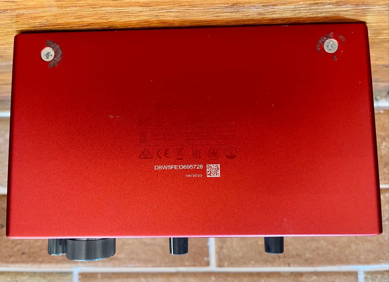 Focusrite Scarlett 4i4 3a geração (interface de áudio) - Foto 3