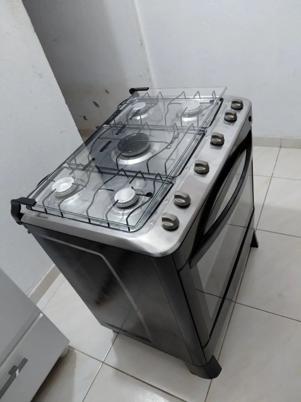 Fogão esmaltec de 5 bocas automático  - Foto 5