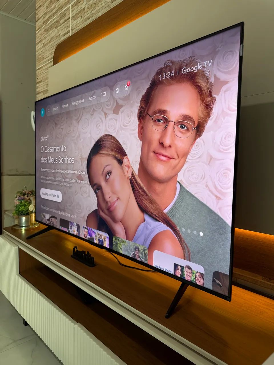 Tv smart 65 Qled seminova 