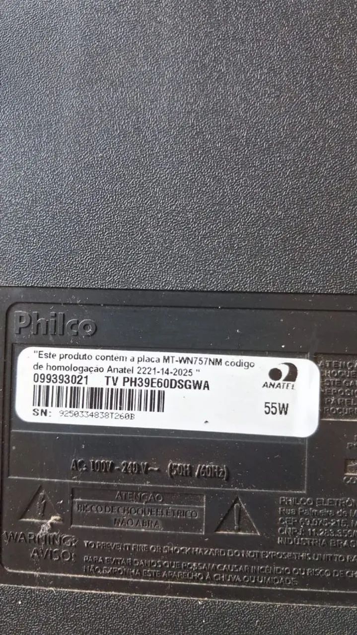 TV PHILCO 39 POLEGADAS - Foto 5