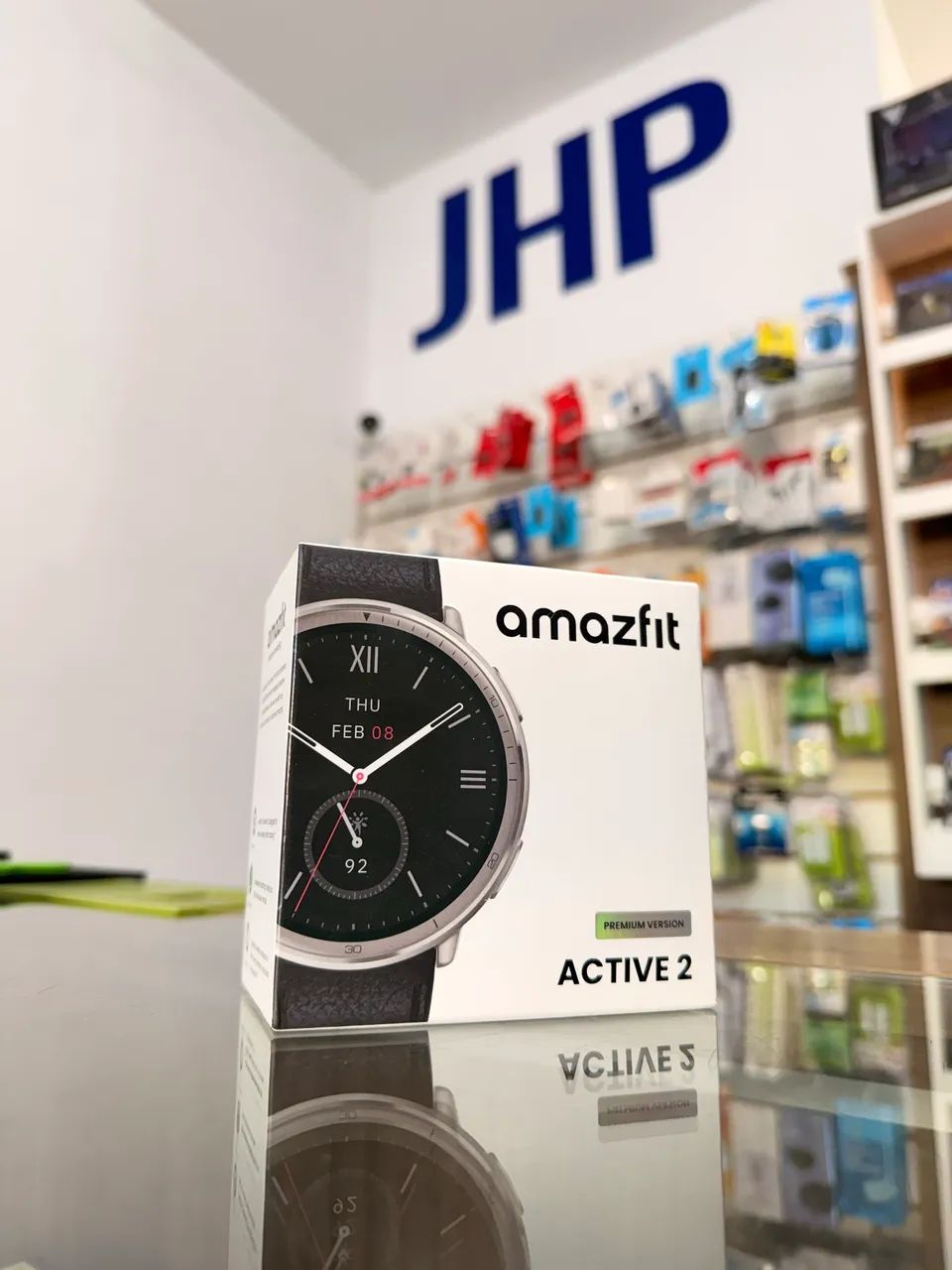Relógio Inteligente Xiaomi Amazfit Active 2 Preto Novo - Parcela Sem Juros - Loja Física 