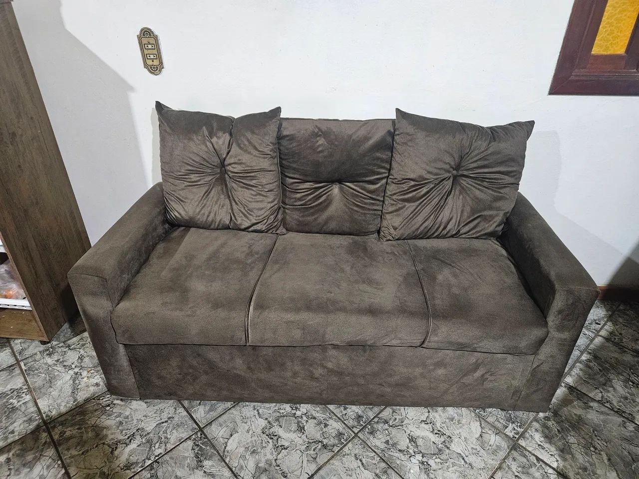 Conj sofá  Simples NOVO - Foto 4