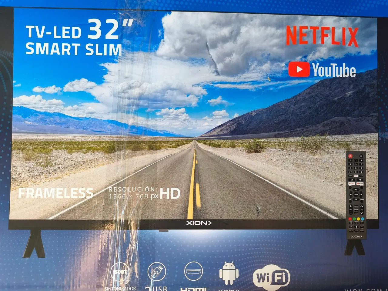 TV LED Smart 32 polegadas Slim. Nova! Na caixa! - Foto 3