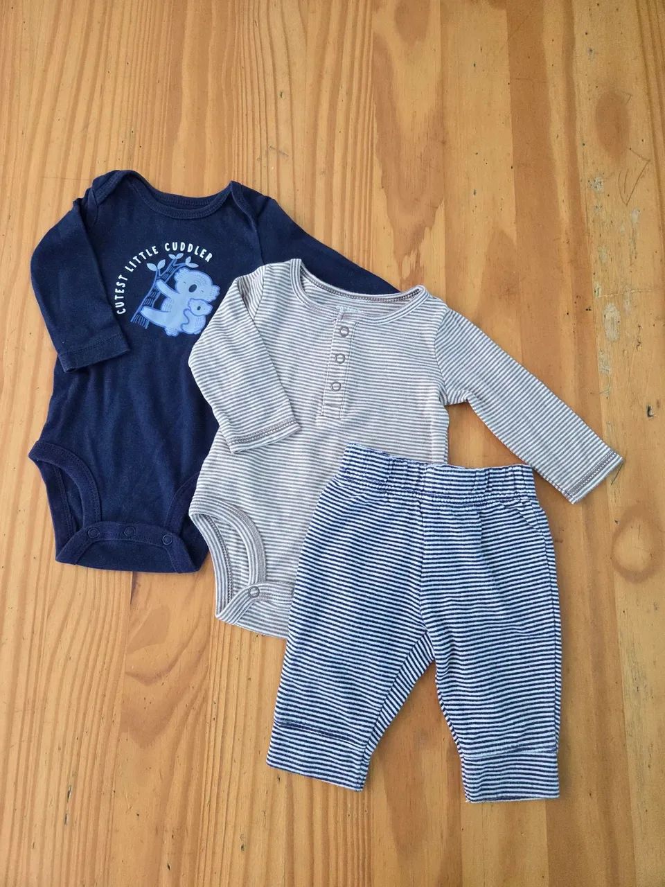 Kit carters enxoval de menino 3m