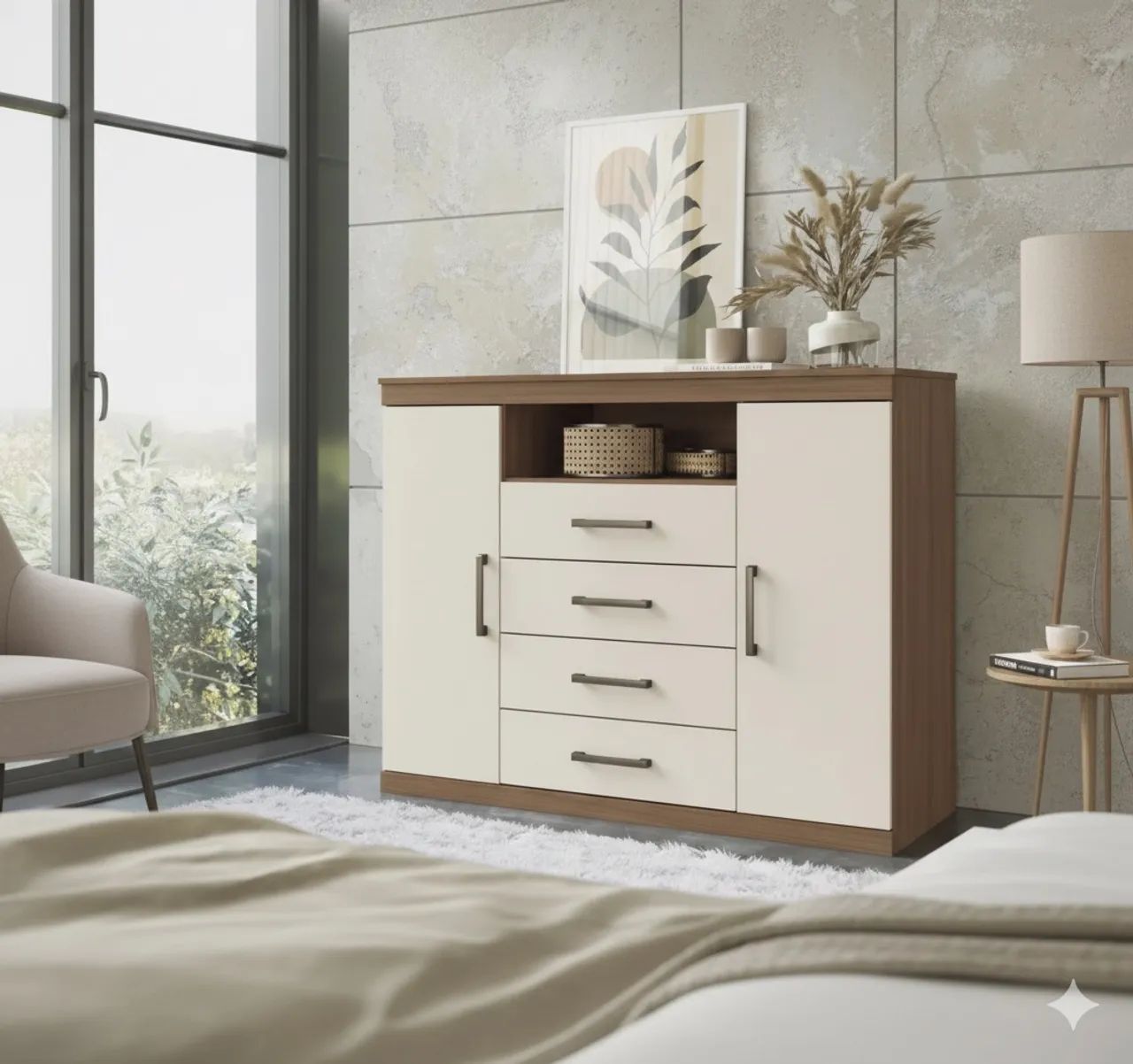 Cômoda com 2 portas na promoção do dia !  - Foto 2