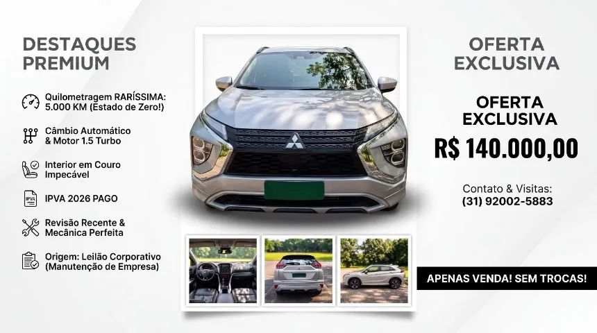Mitsubishi Eclipse Eclipse Cross HPE 1.5 16V TB 165cv Aut. 2023