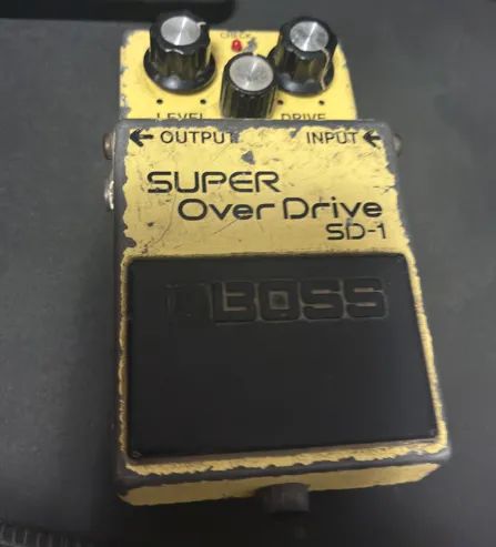 Boss SD-1 Japonês (MIJ) Anos 80 - Vintage Raro - Som Clássico