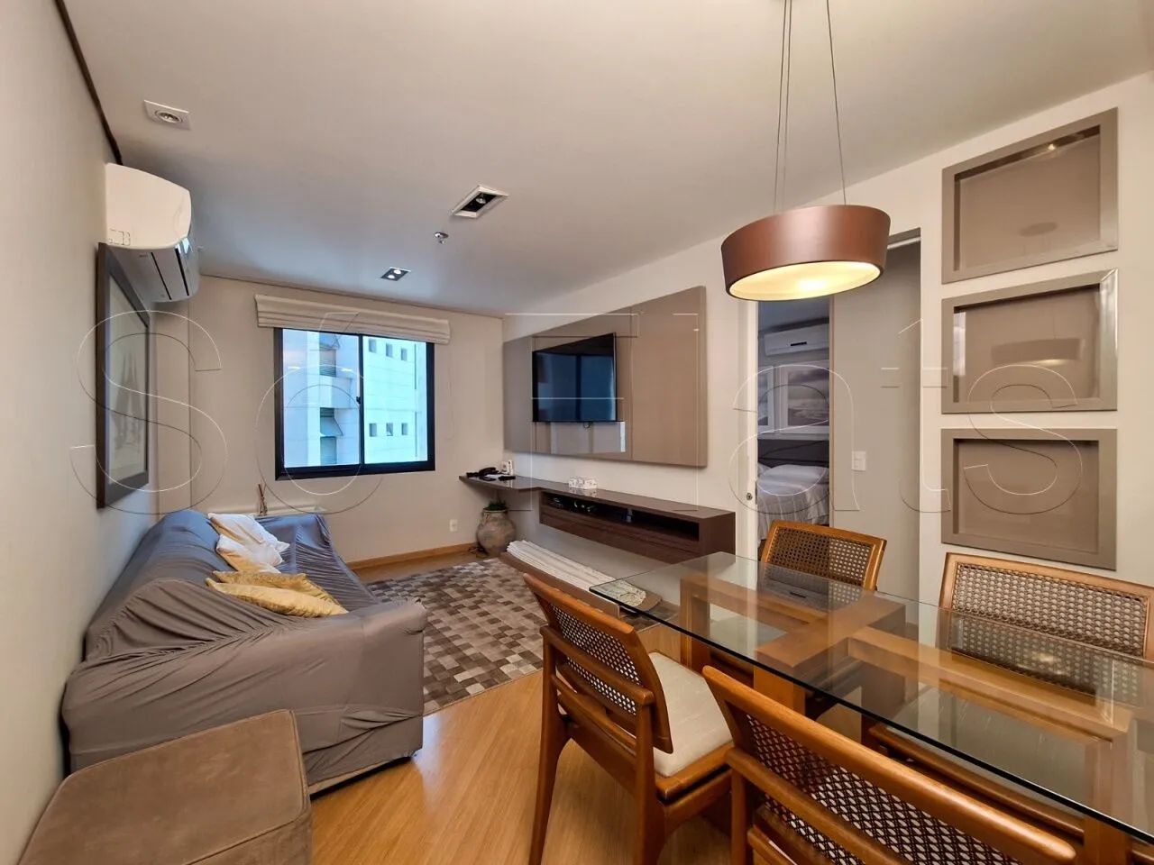 Flat Adagio Moema disponível com 54m², 02 dormitórios e 01 vaga de garagem