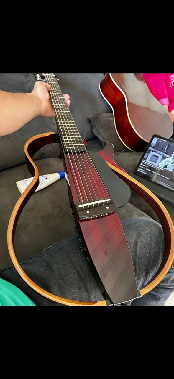 Violão silent yamaha aço - Foto 2