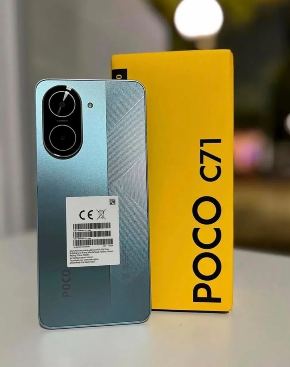 PROMOÇÃO - Poco C71 (4G) 128/4 + Entrega Grátis blue