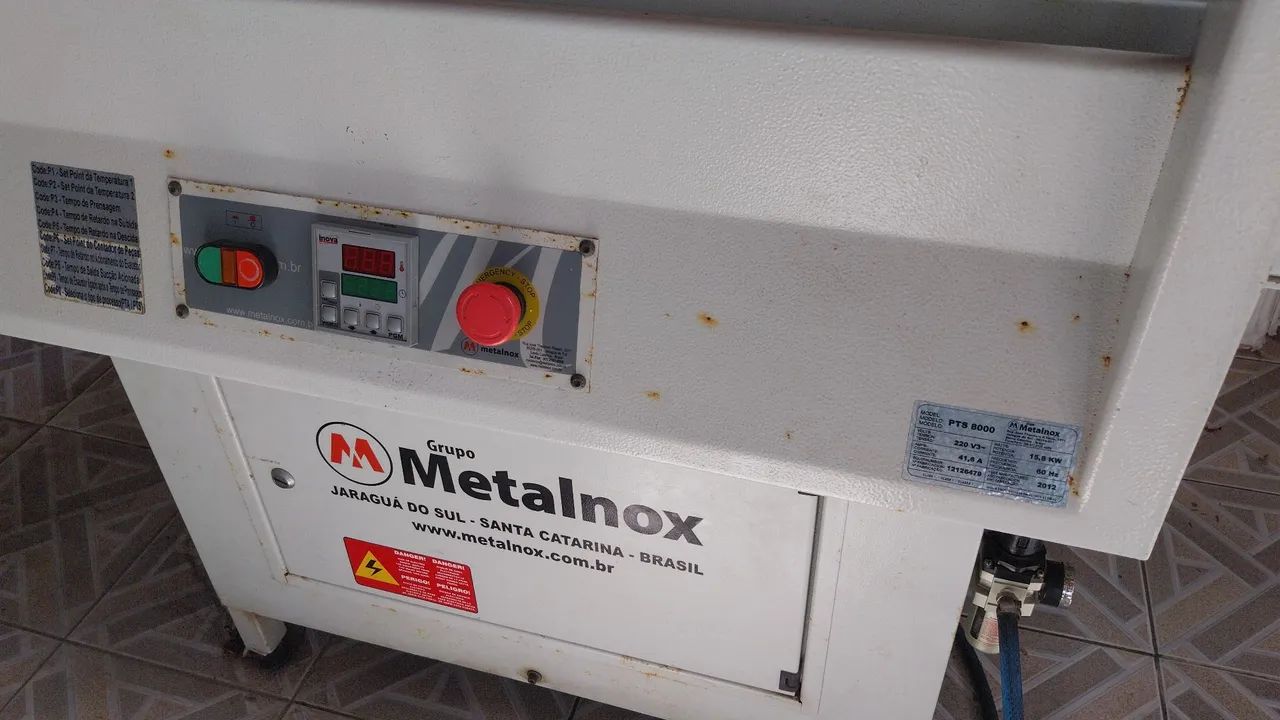 Prensa térmica grande formato metalnox PTS 8000 - Foto 5