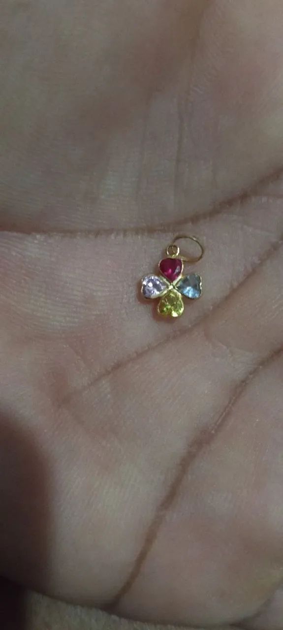 Pingebte de ouro 18kl 350 conto - Foto 2