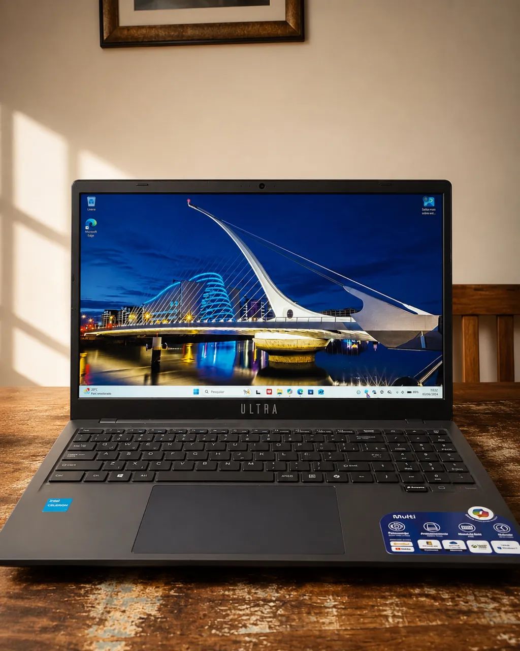 ? Notebook Ultra + Caixa com NOTA FISCAL e GARANTIA! - Foto 2