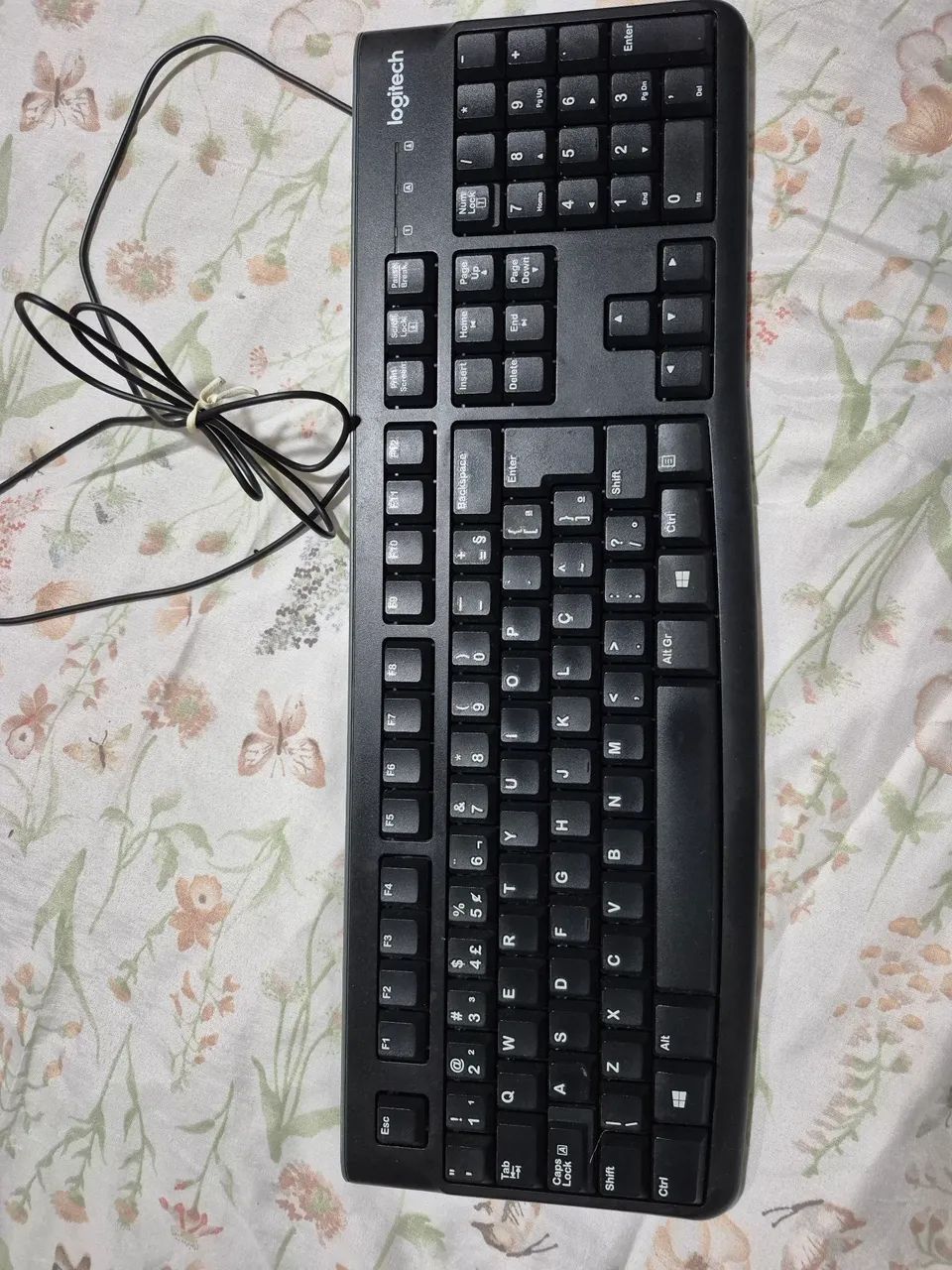 Teclado Logitech K120 membrana 