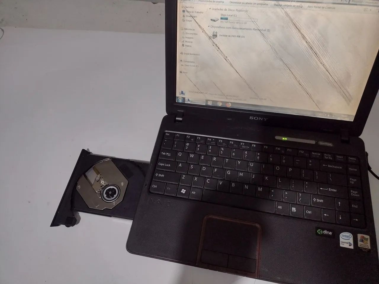 Notebook Sony vaio com defeito  - Foto 2