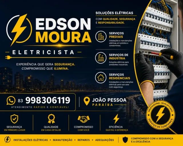 Eletricista Industrial/Residencial/FreeLancer. 