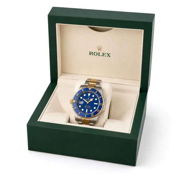 Rolex Submariner Date Bicolor Azul Completo - Foto 2