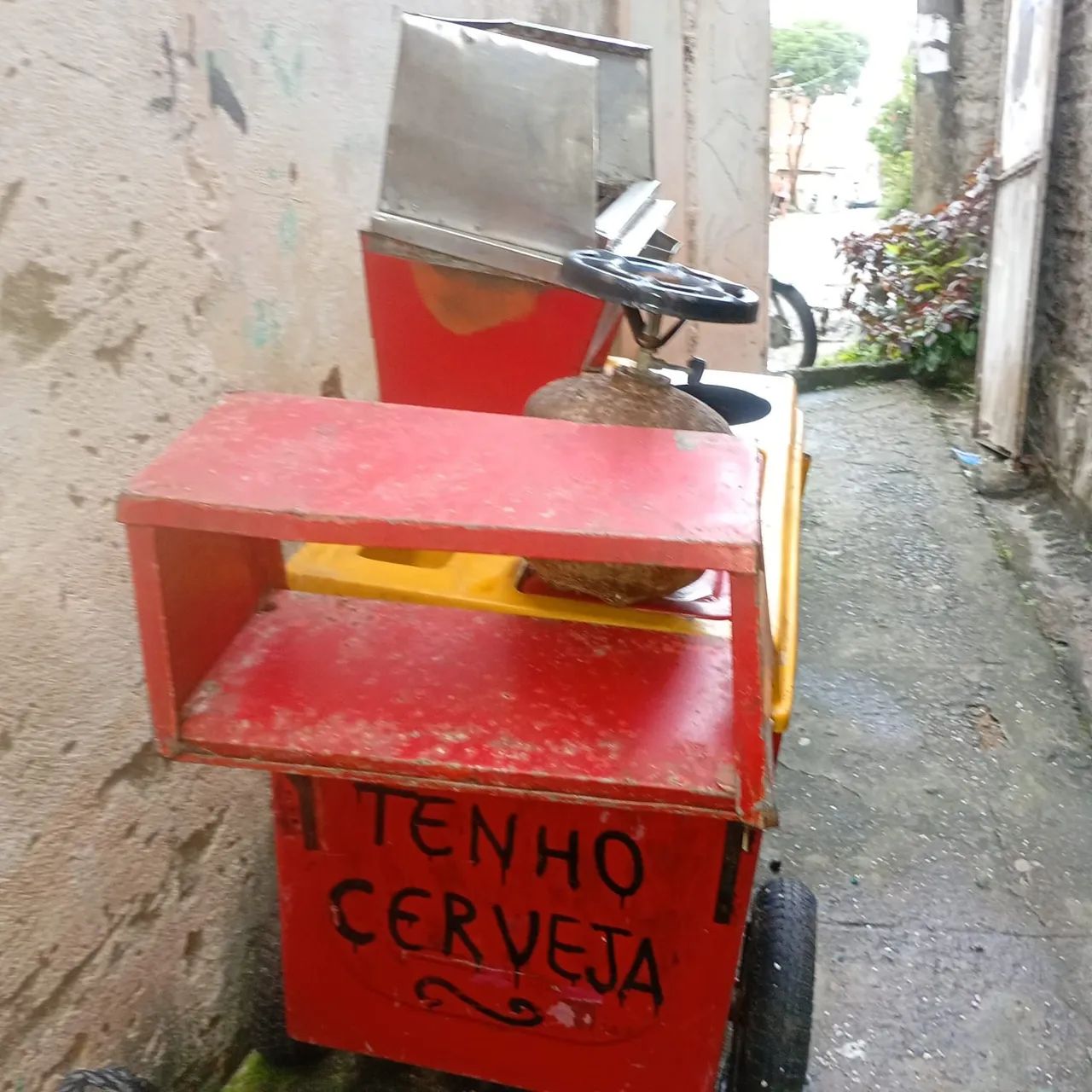 Carroca de  cachorro quente 