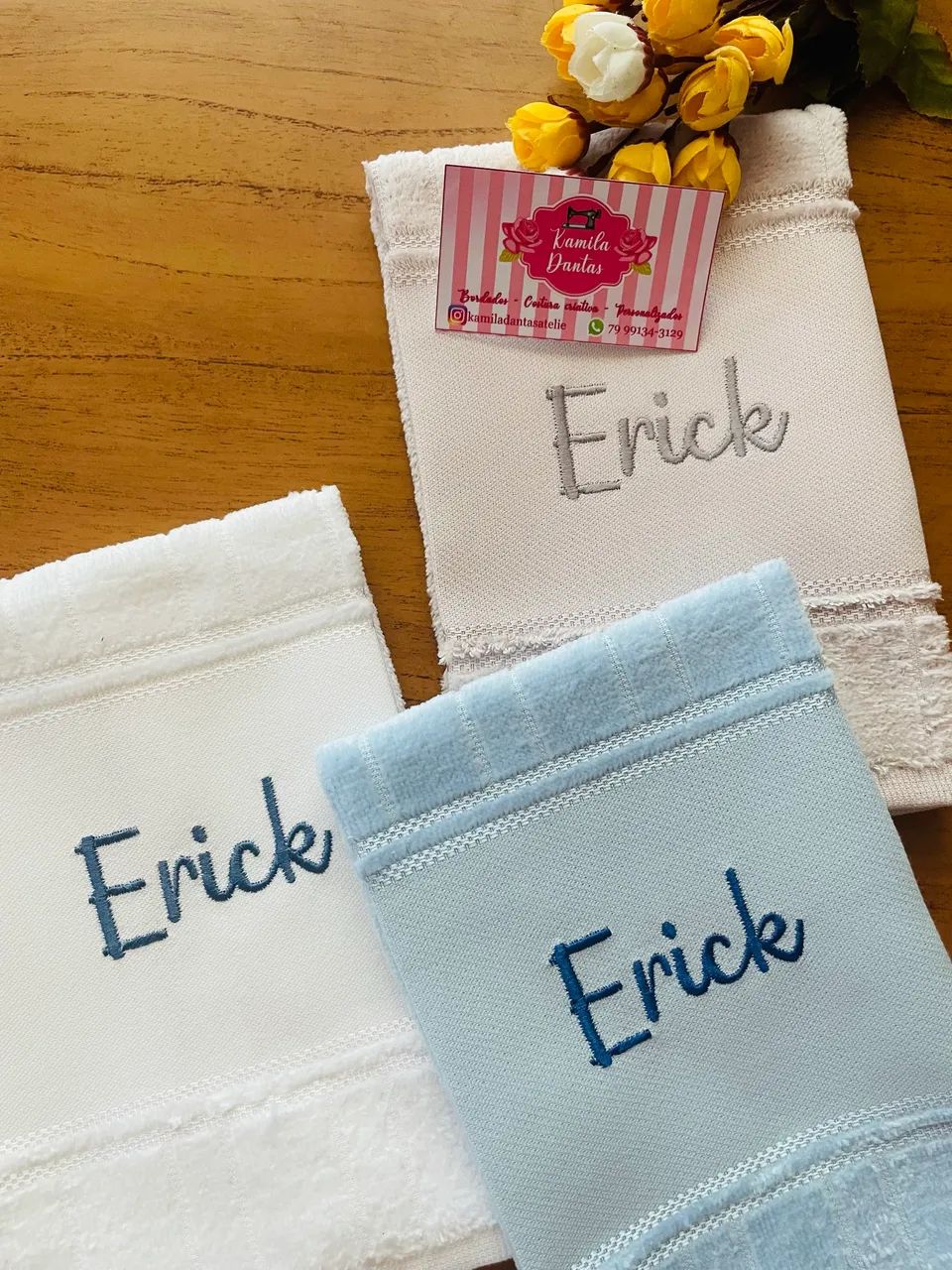 Toalhinhas bordadas - Foto 5