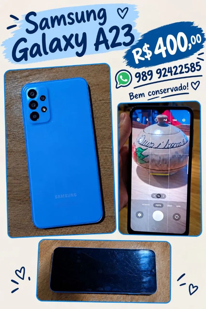 Vende-se celular Samsung A23