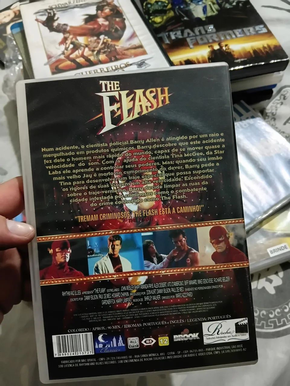 Dvd  the flash o filme (antigo) - Foto 2