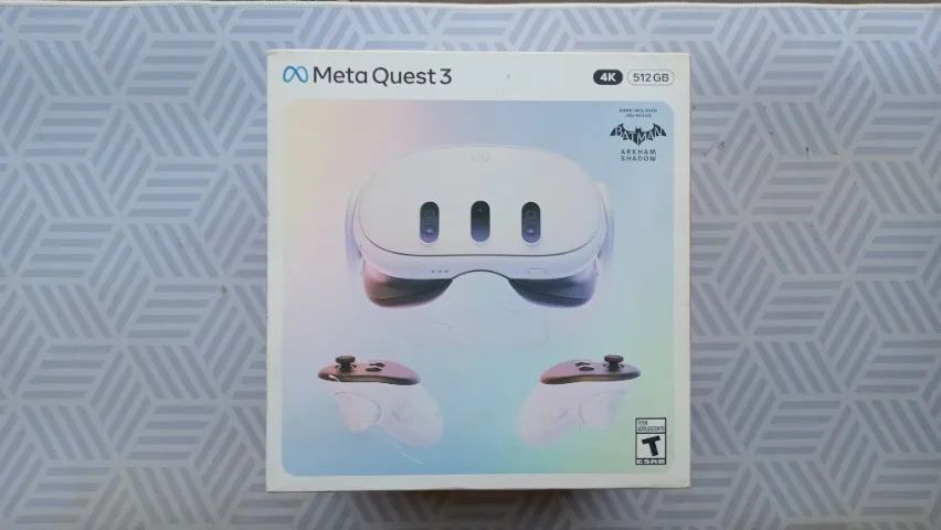Meta quest 3 512gb semi-novo + Acessórios. - Consoles de Vídeo