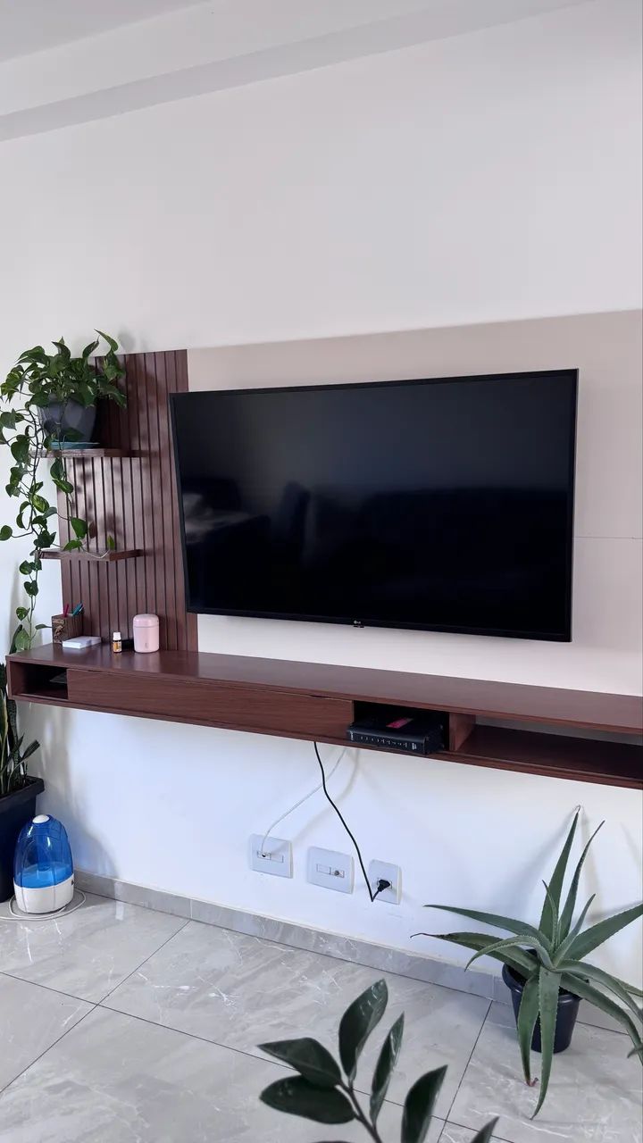 Painel Para Tv Até 60 Polegadas Ripado - Foto 2