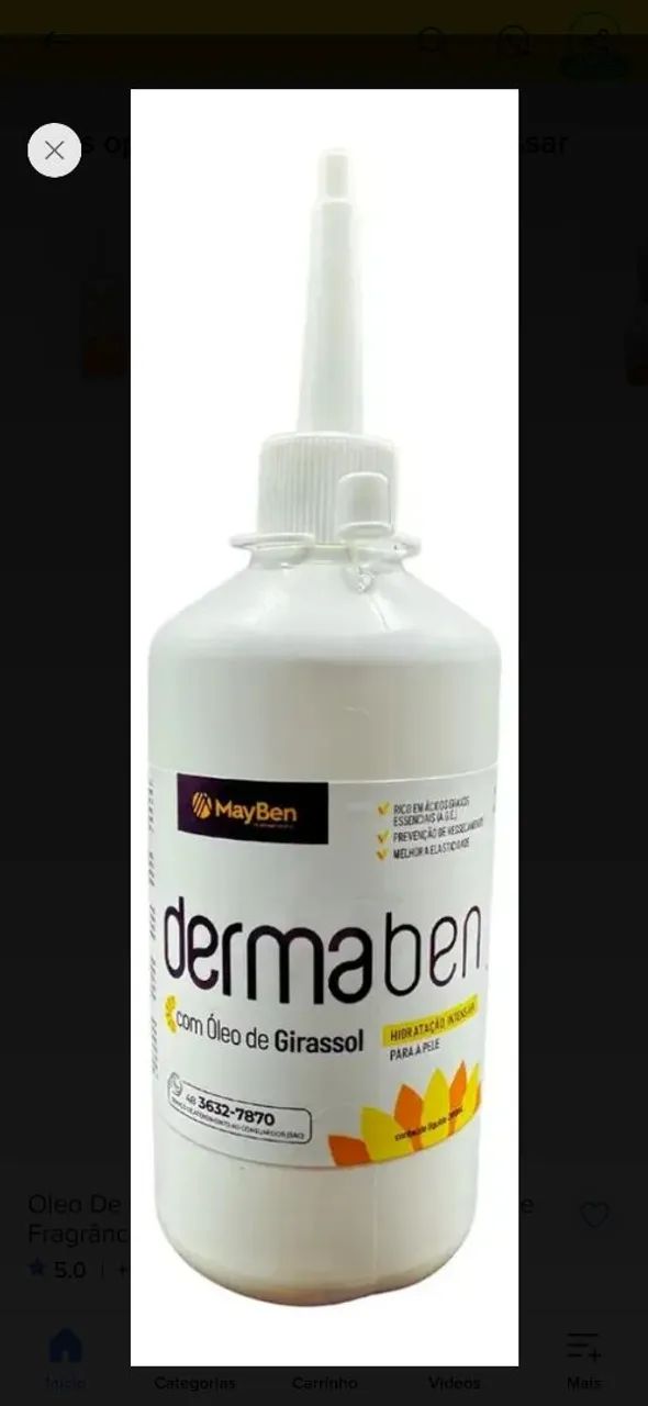 Oleo de girassol dermaben  - Foto 2