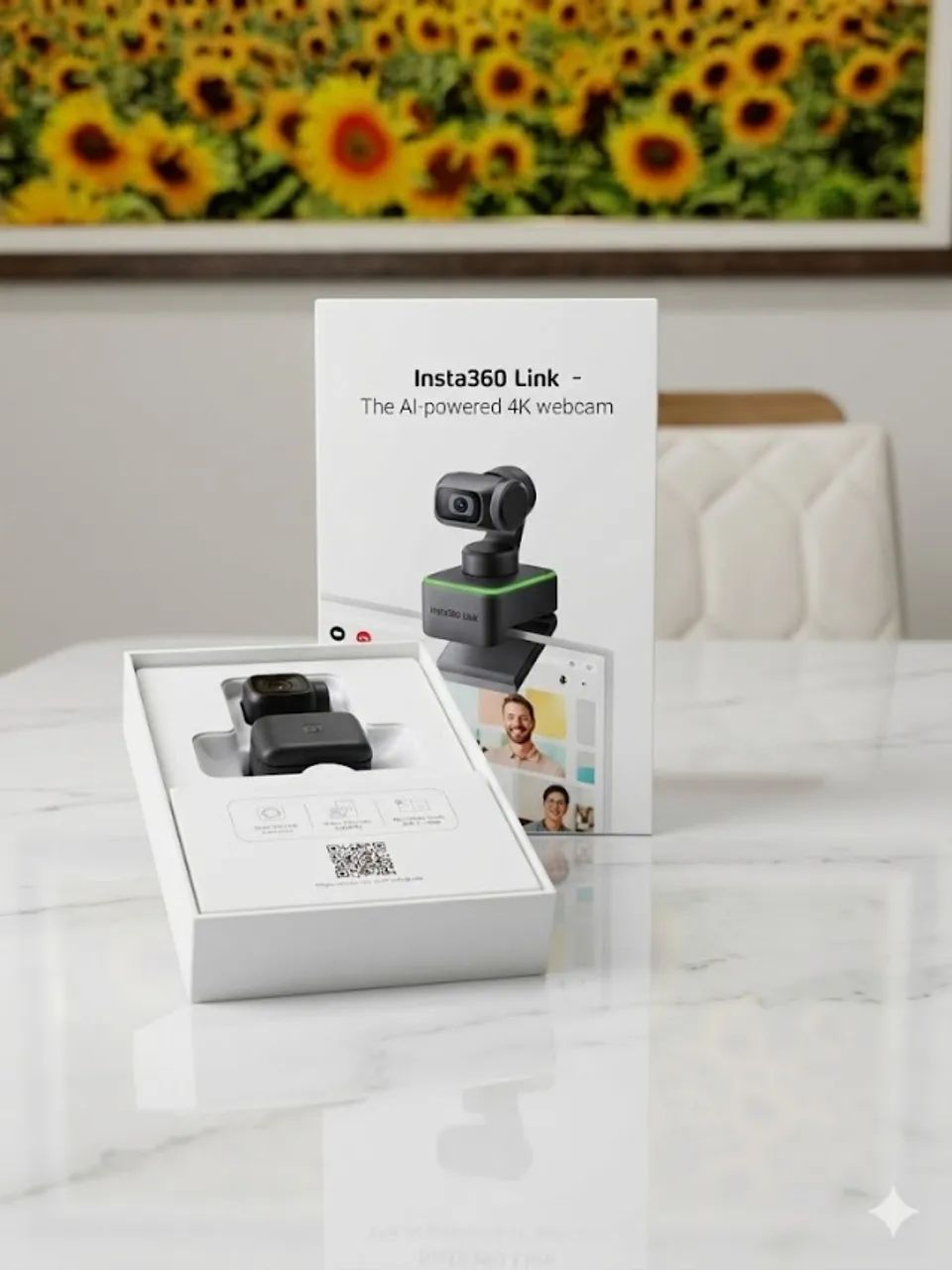 Insta360 Link com gimbal 4K
