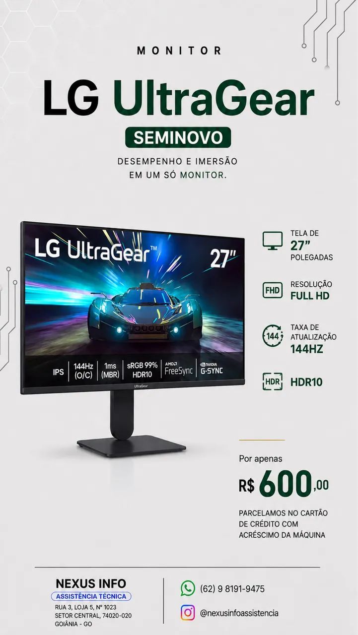 MONITOR LG ULTRAGEAR 
