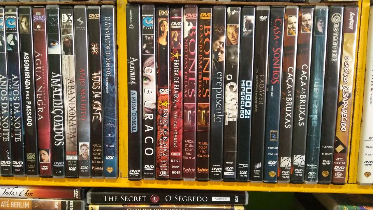 Dvds De Terror originais para escolher 