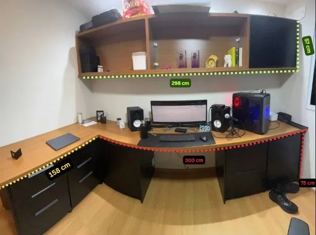 Escritório Home Office (MDF) - Foto 4