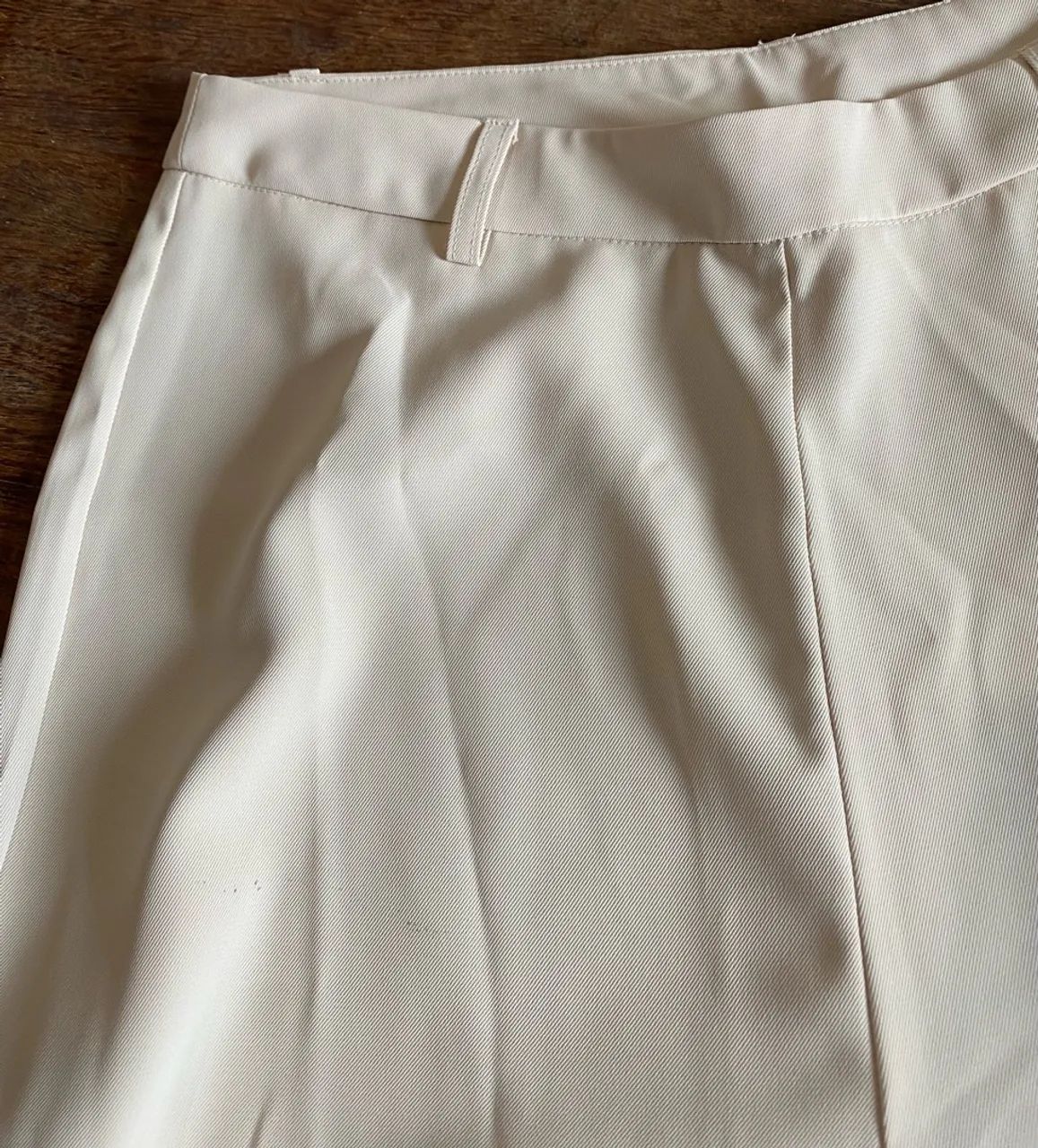 Calça creme G alfaiataria  - Foto 4